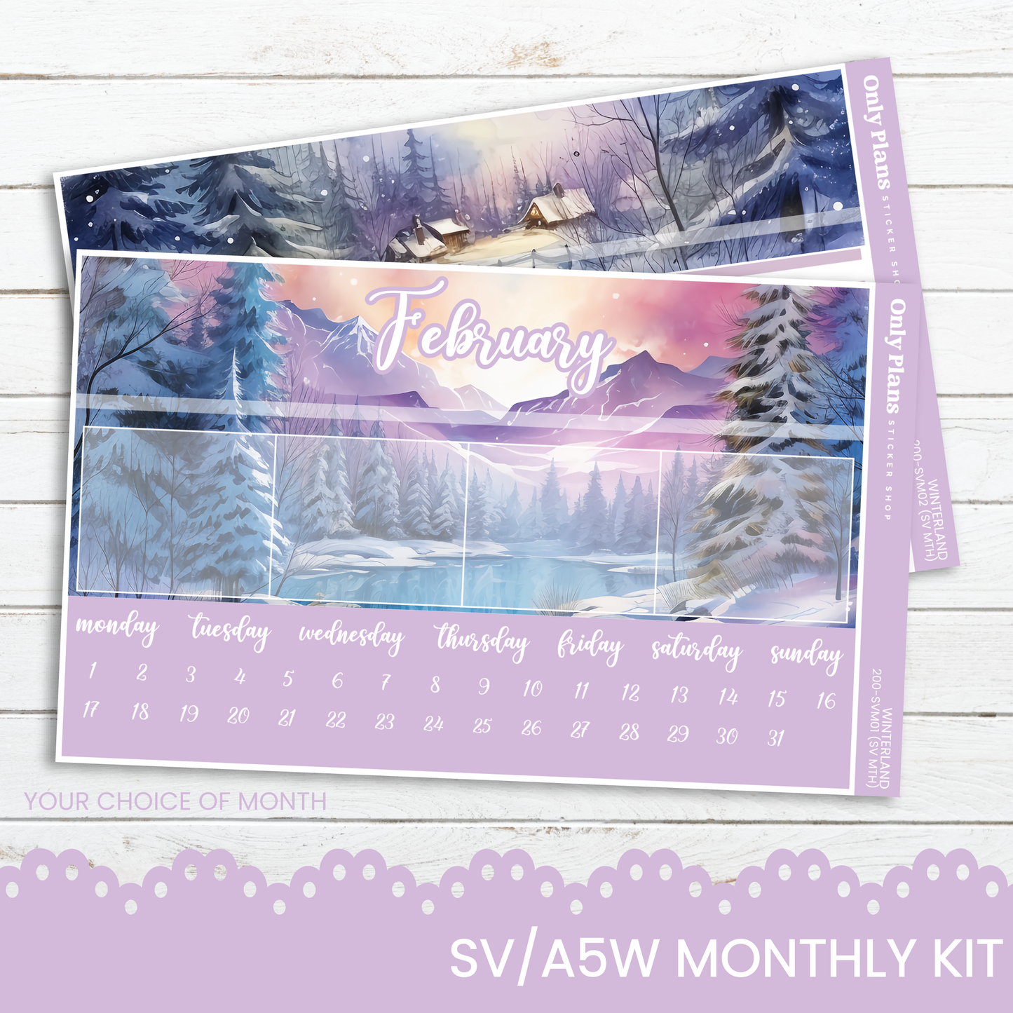a calendar with the month of january and the month of december