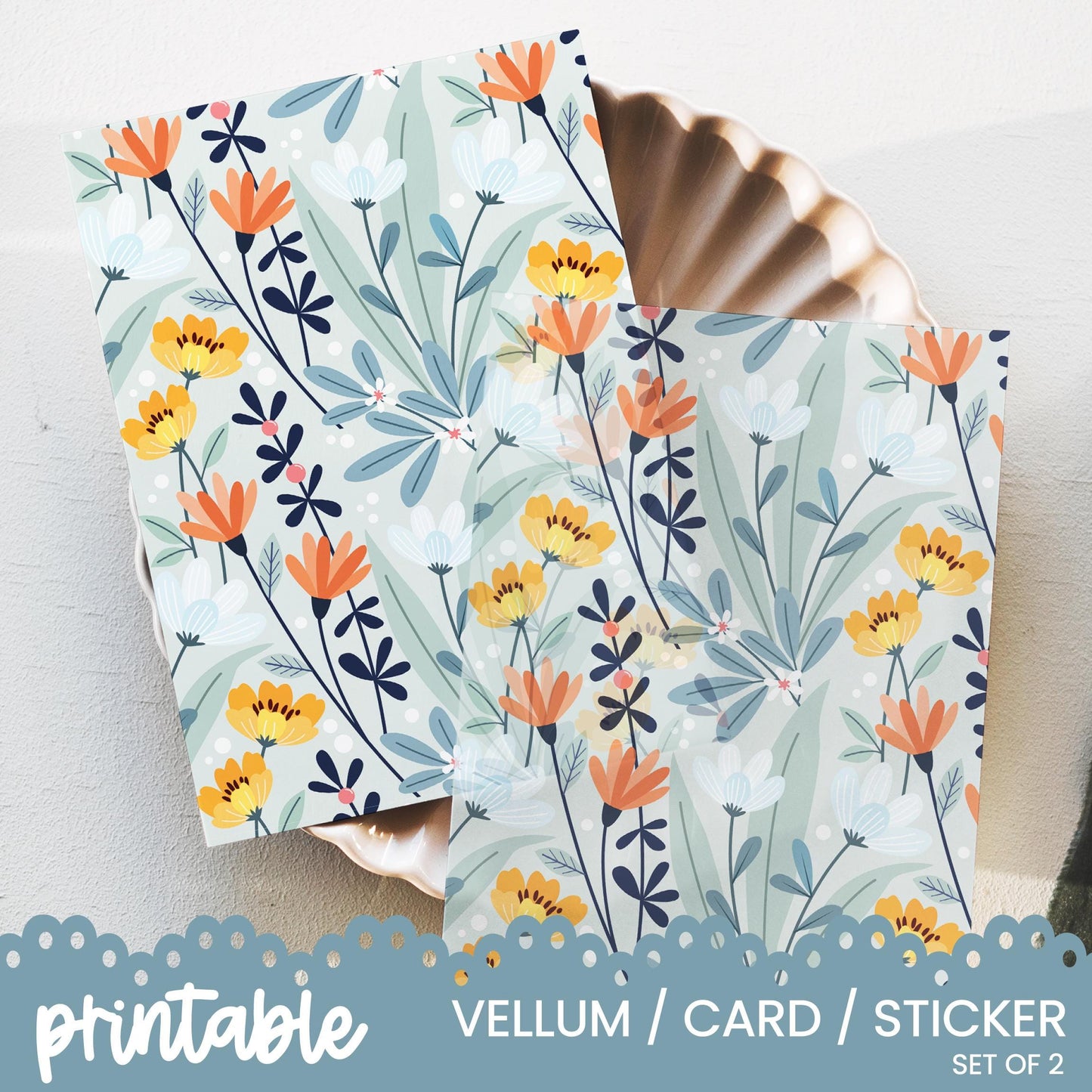 a picture of some cards with flowers on them
