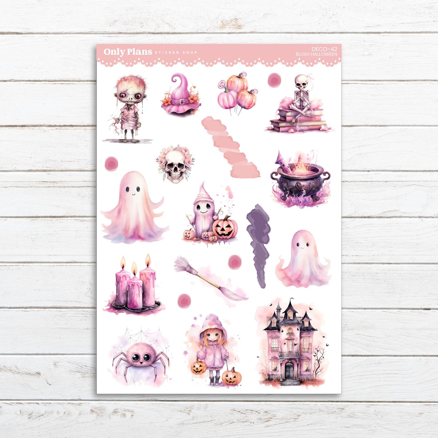 Deco Stickers - DECO-42 - Blush Halloween