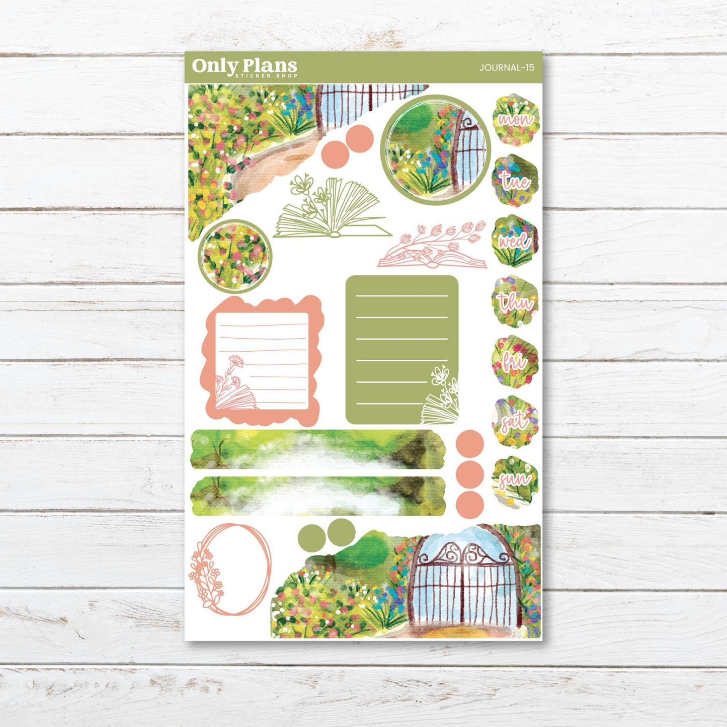 Journaling Stickers - JOURNAL-15