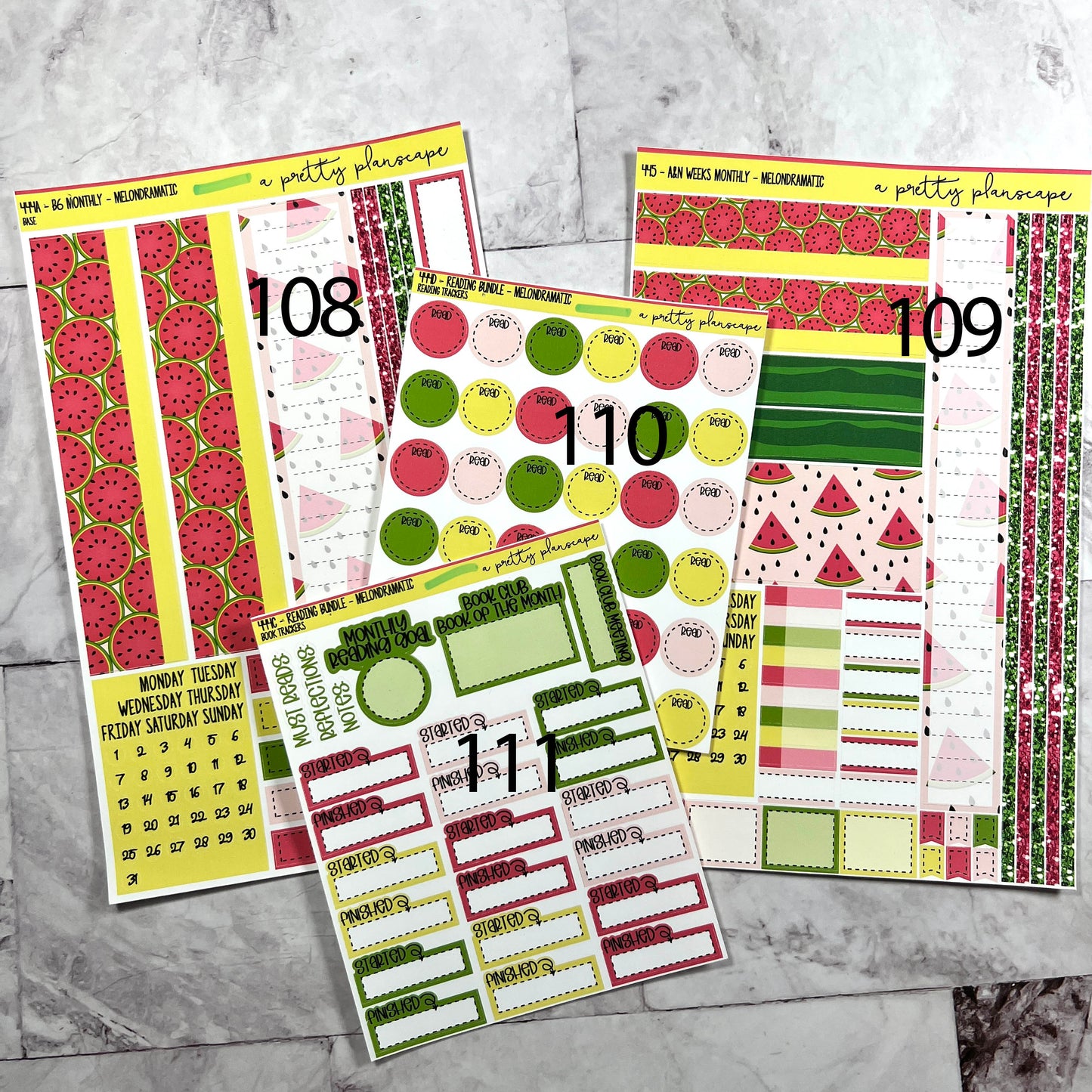 Monthly Sheets (Not Oops)