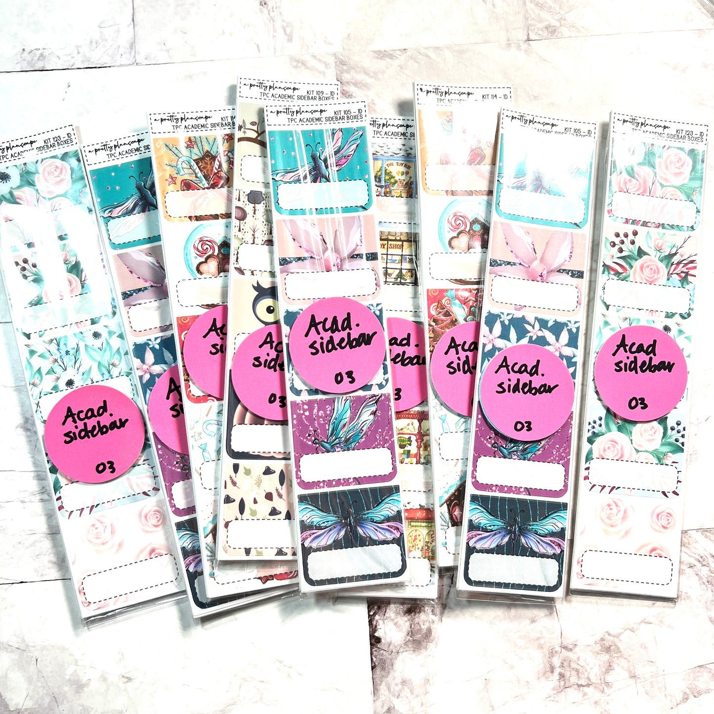 Academic Boxes & Date Covers (Not Oops)