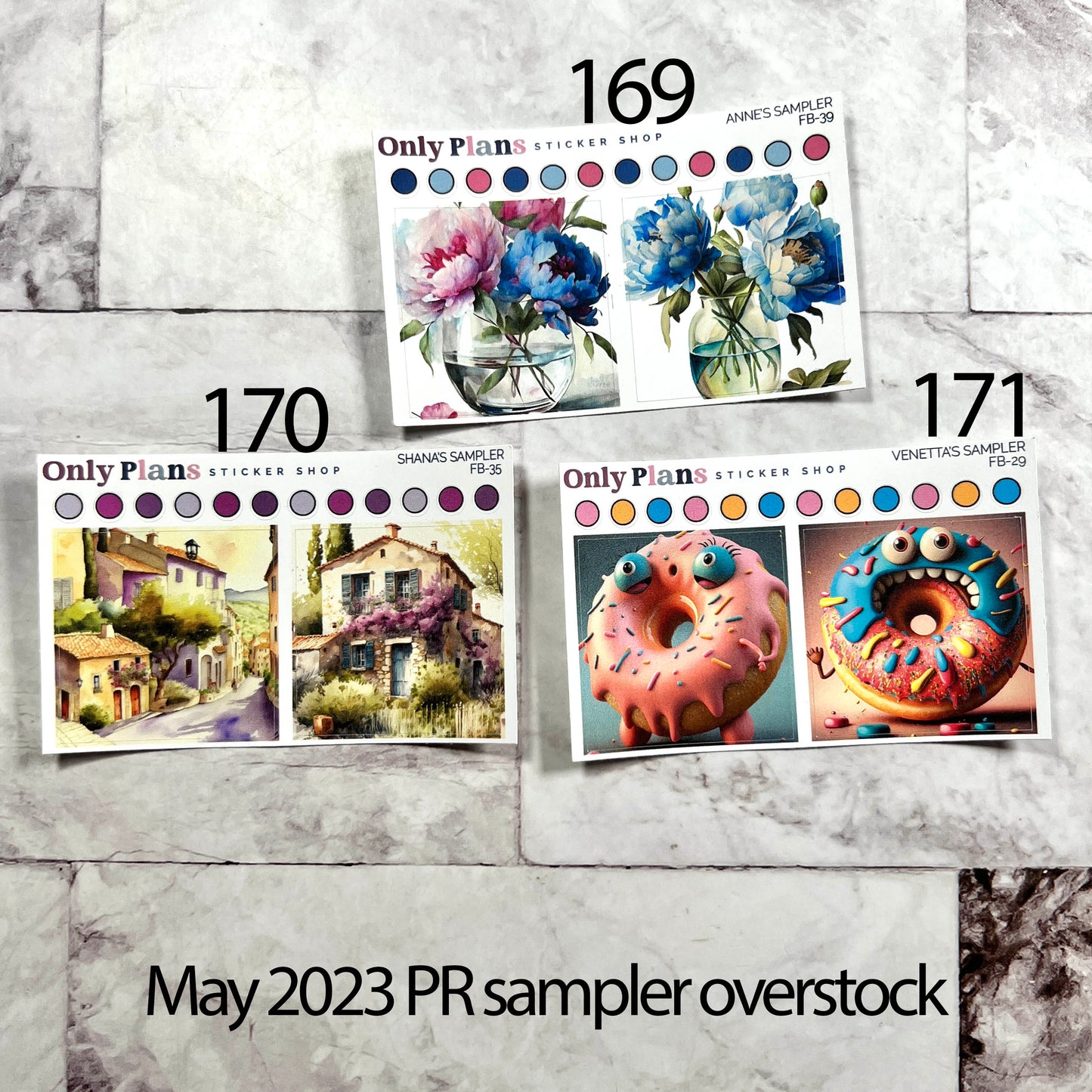 2022-2023 PR Sampler Overstock (Not Oops)