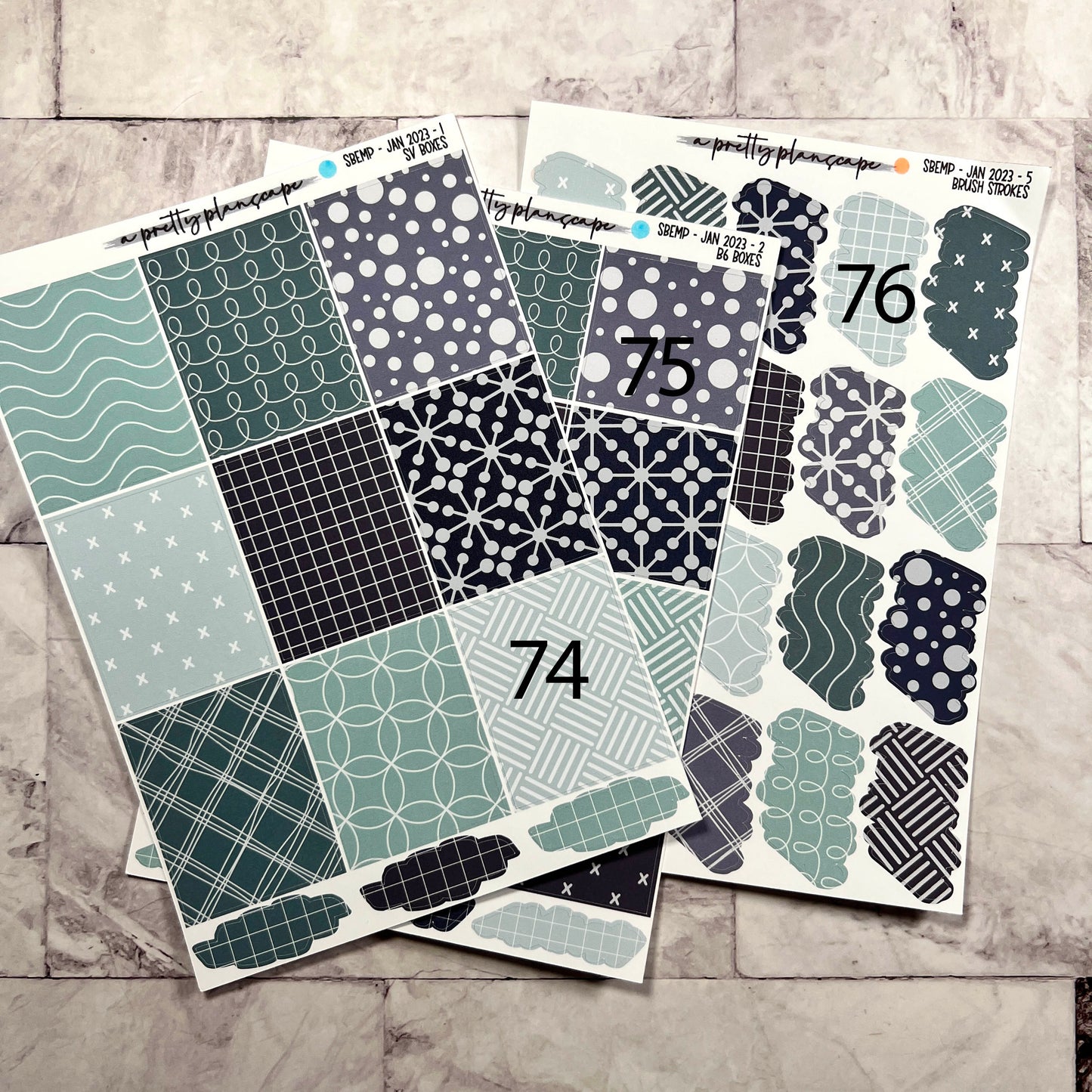 Individual Oops Sheets