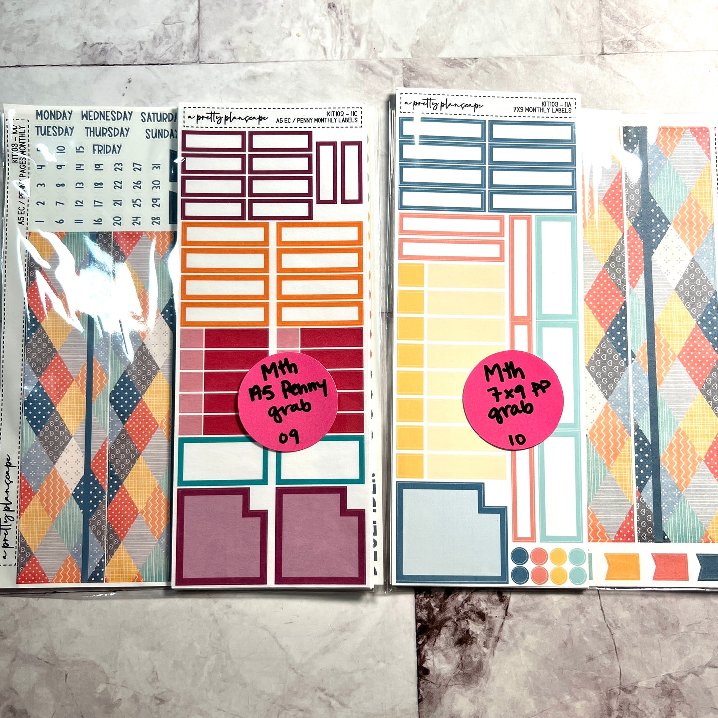 Monthly Sheets (Not Oops)
