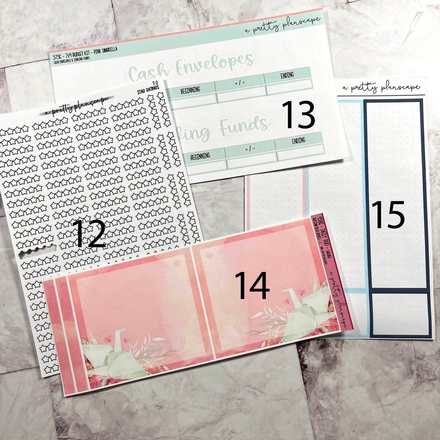 Individual Oops Sheets