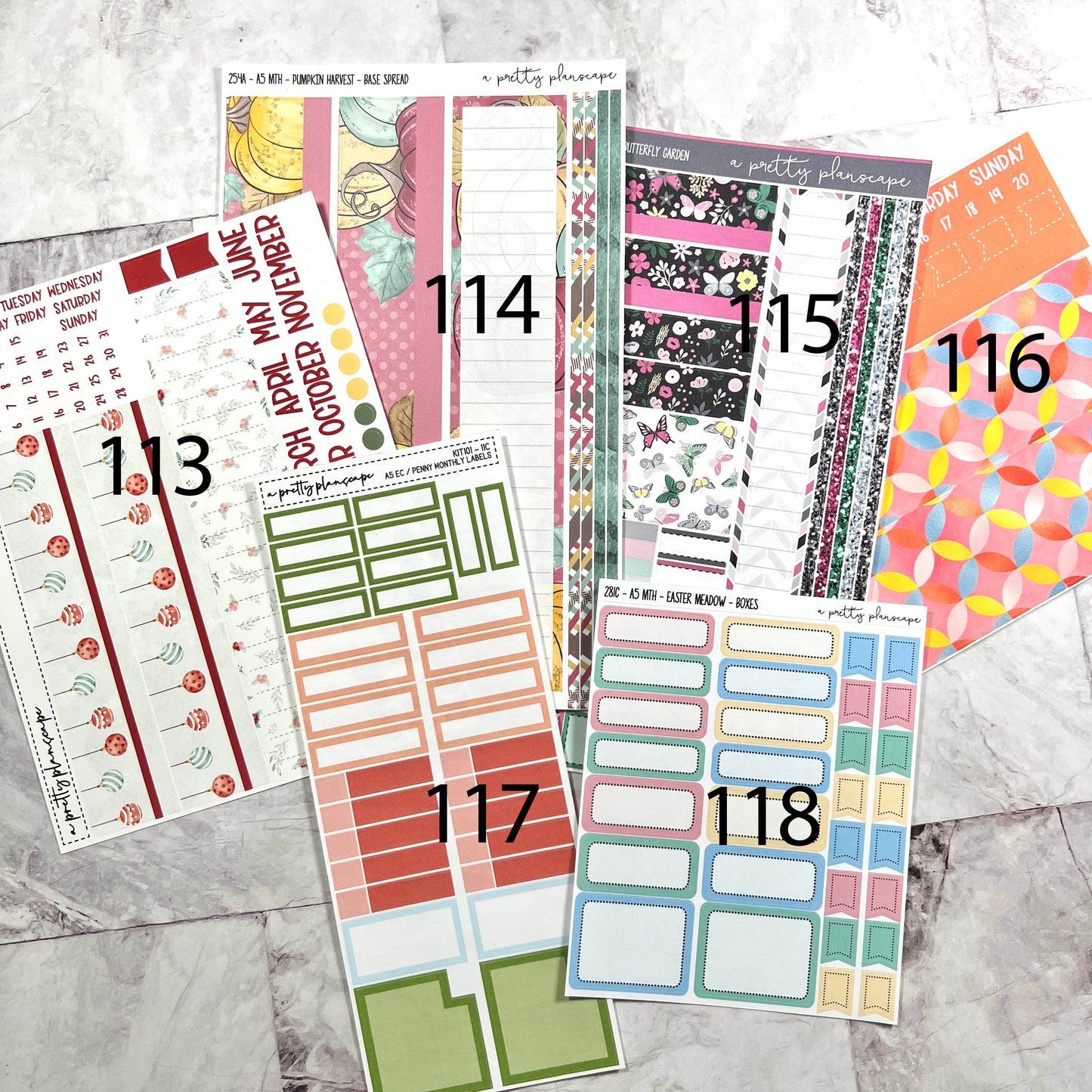 Monthly Sheets (Not Oops)