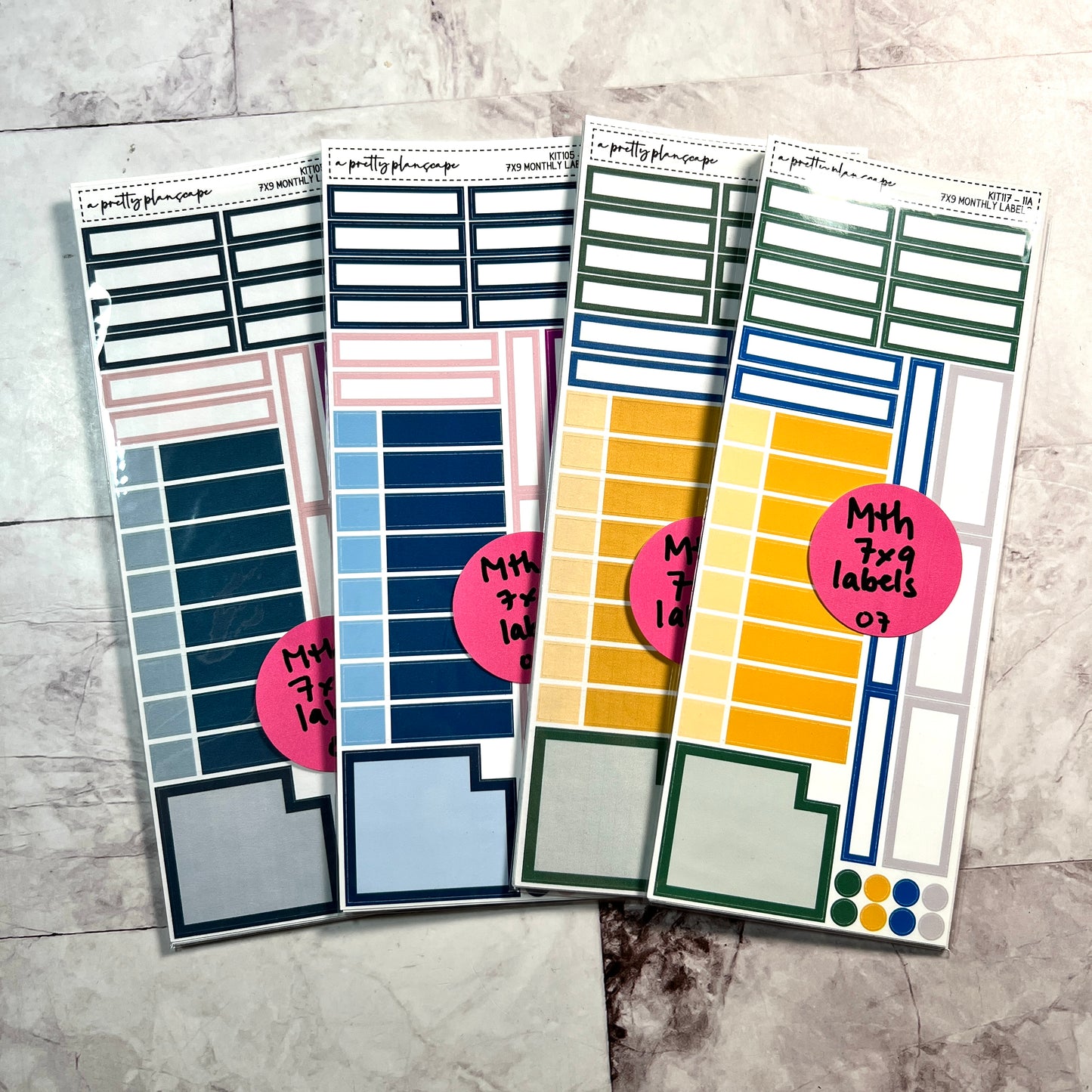 Monthly Sheets (Not Oops)