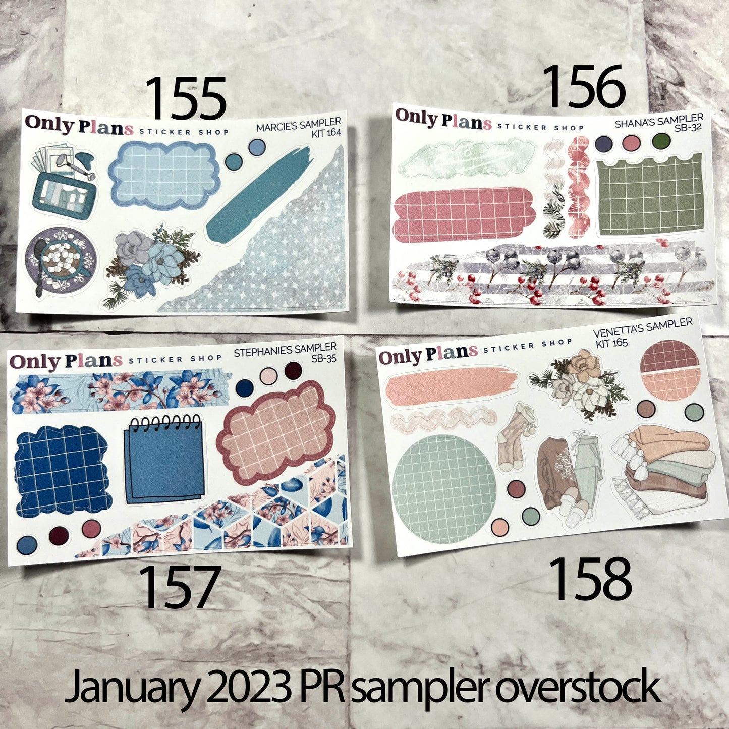 2022-2023 PR Sampler Overstock (Not Oops)