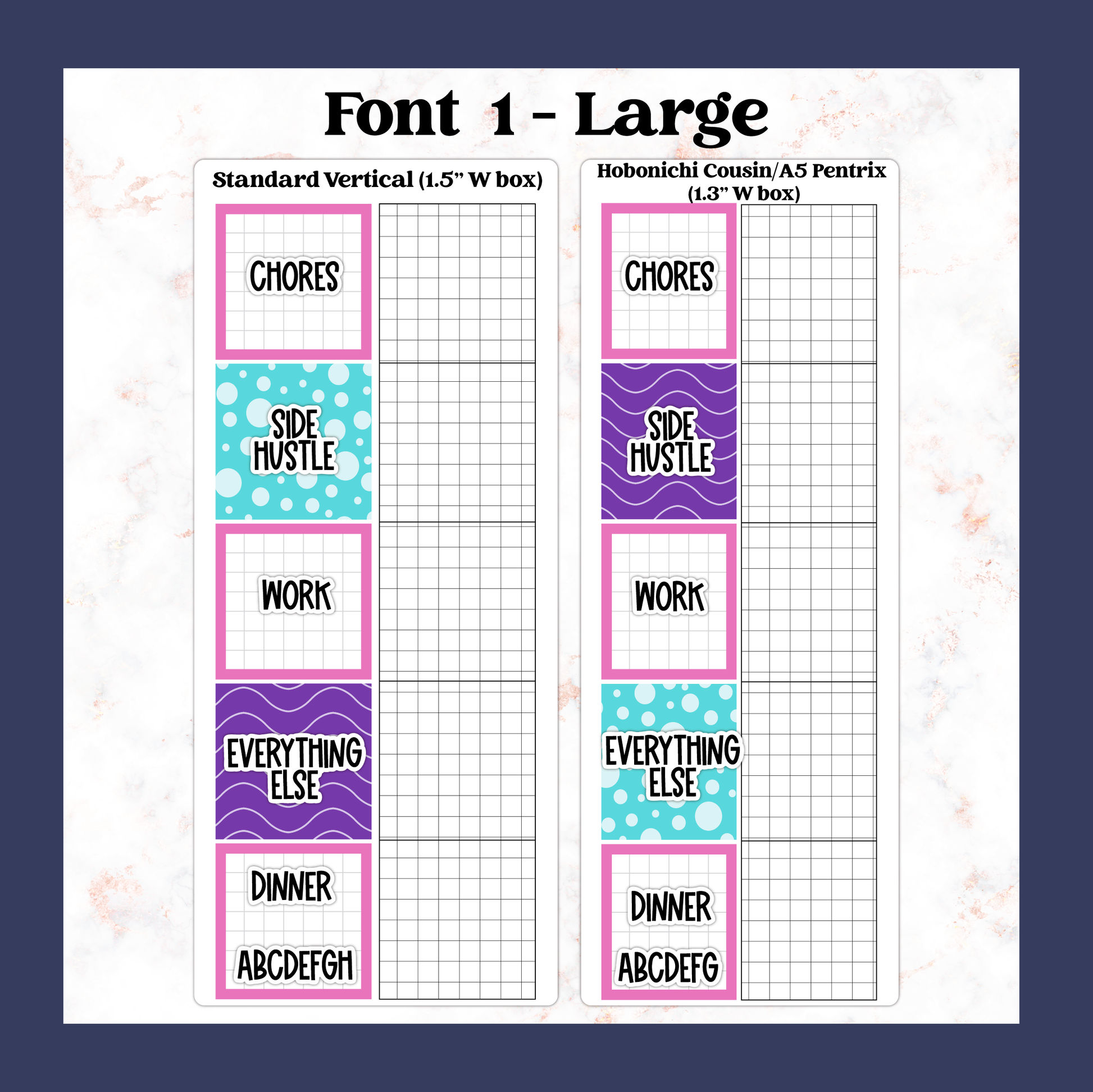 a printable worksheet for the front and back of a page