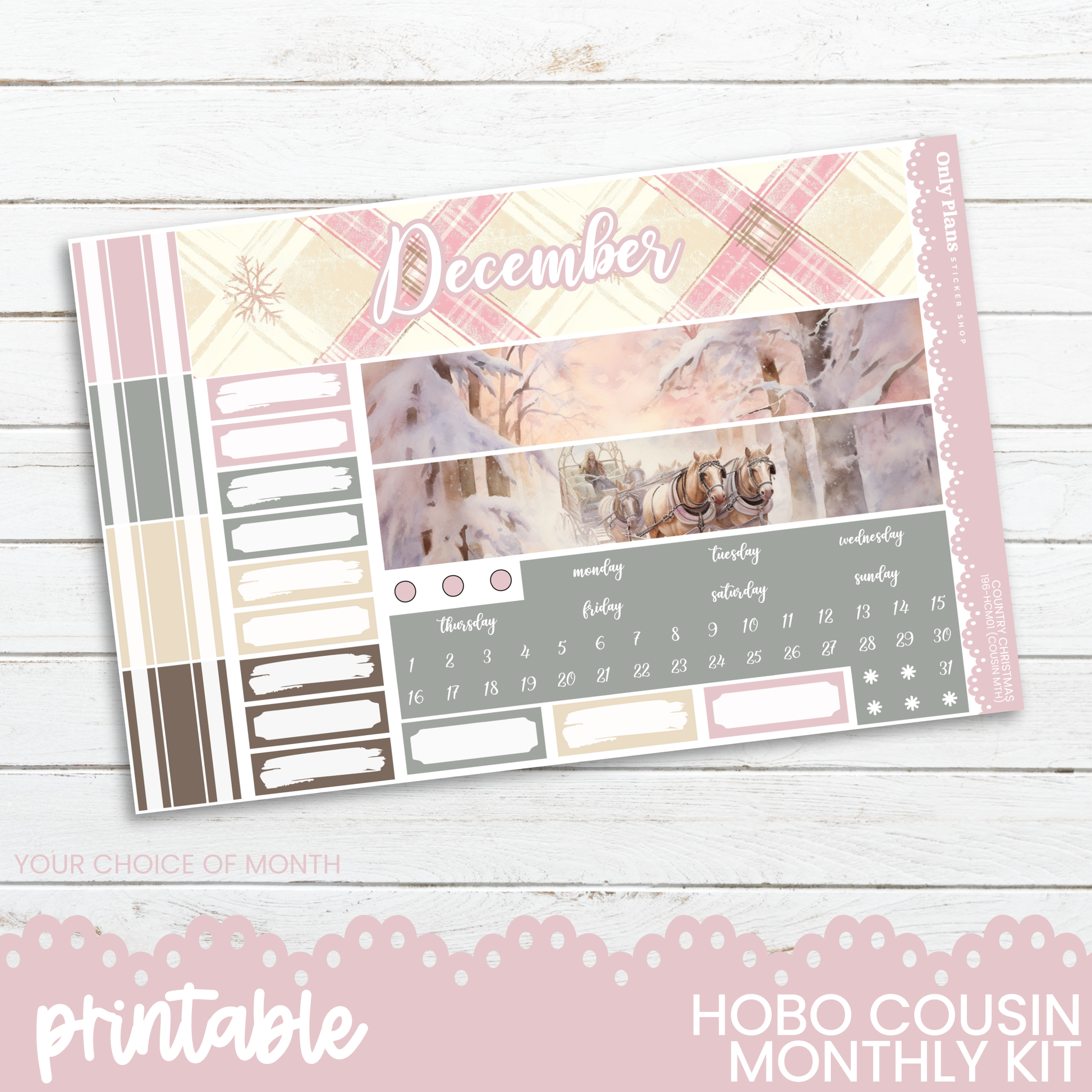 a printable planner with a pink background