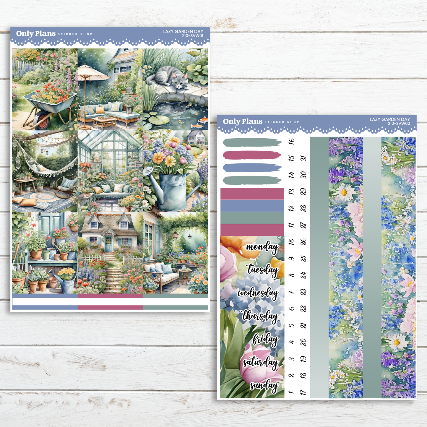 a paper pad with a picture of a house surrounded by flowers