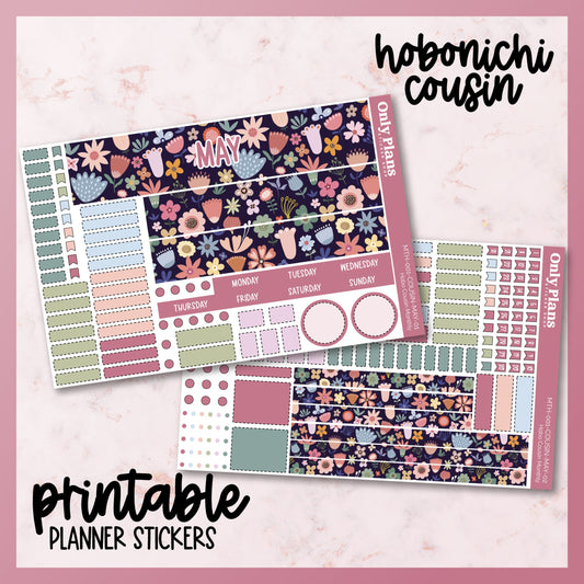 Printable Hobo Cousin Monthly Kit - May