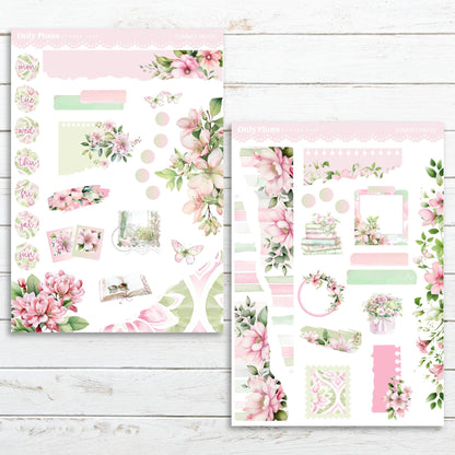 Journaling Kit & Floral Deco - Kit 181 - Summer Mood