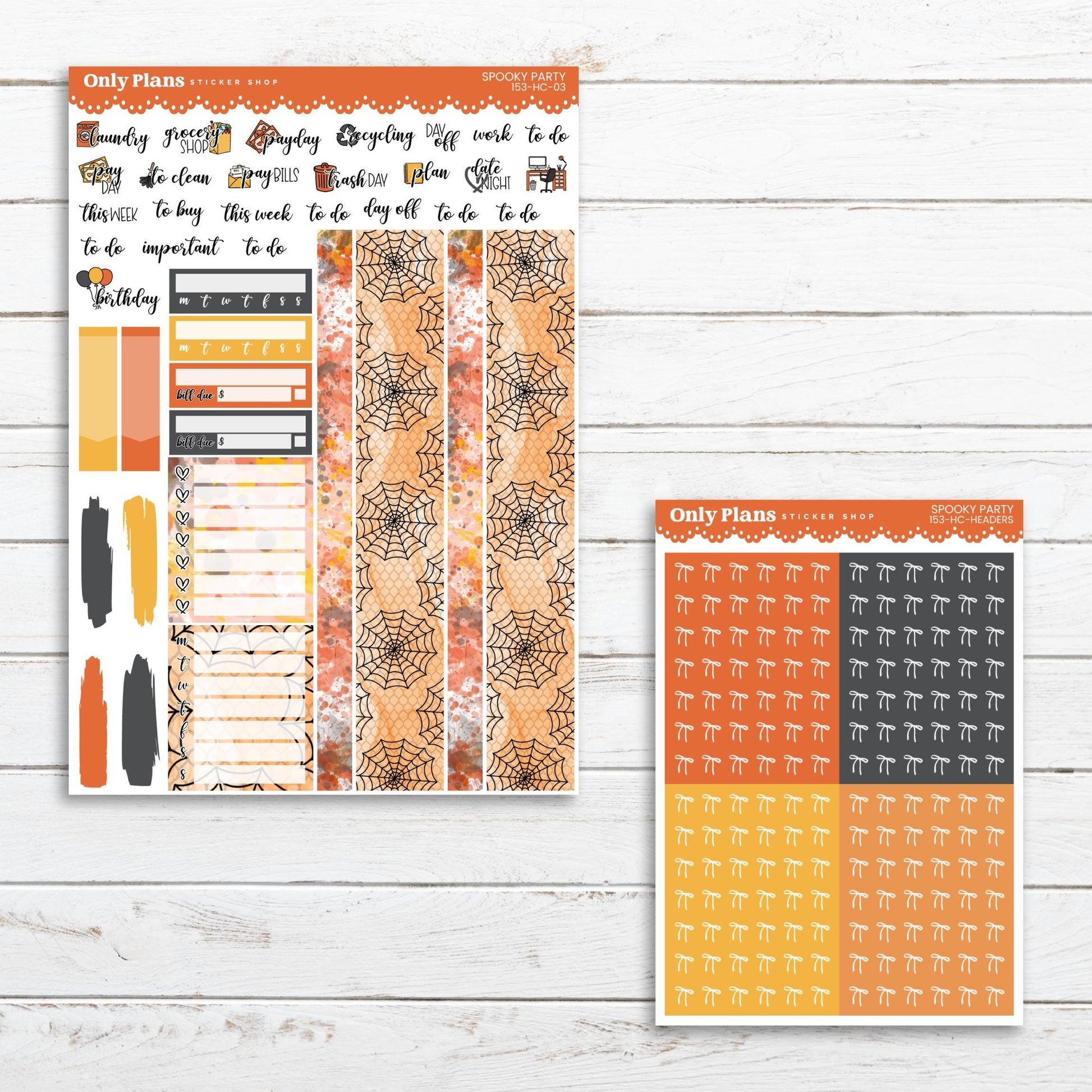 a printable planner sticker and a planner sticker