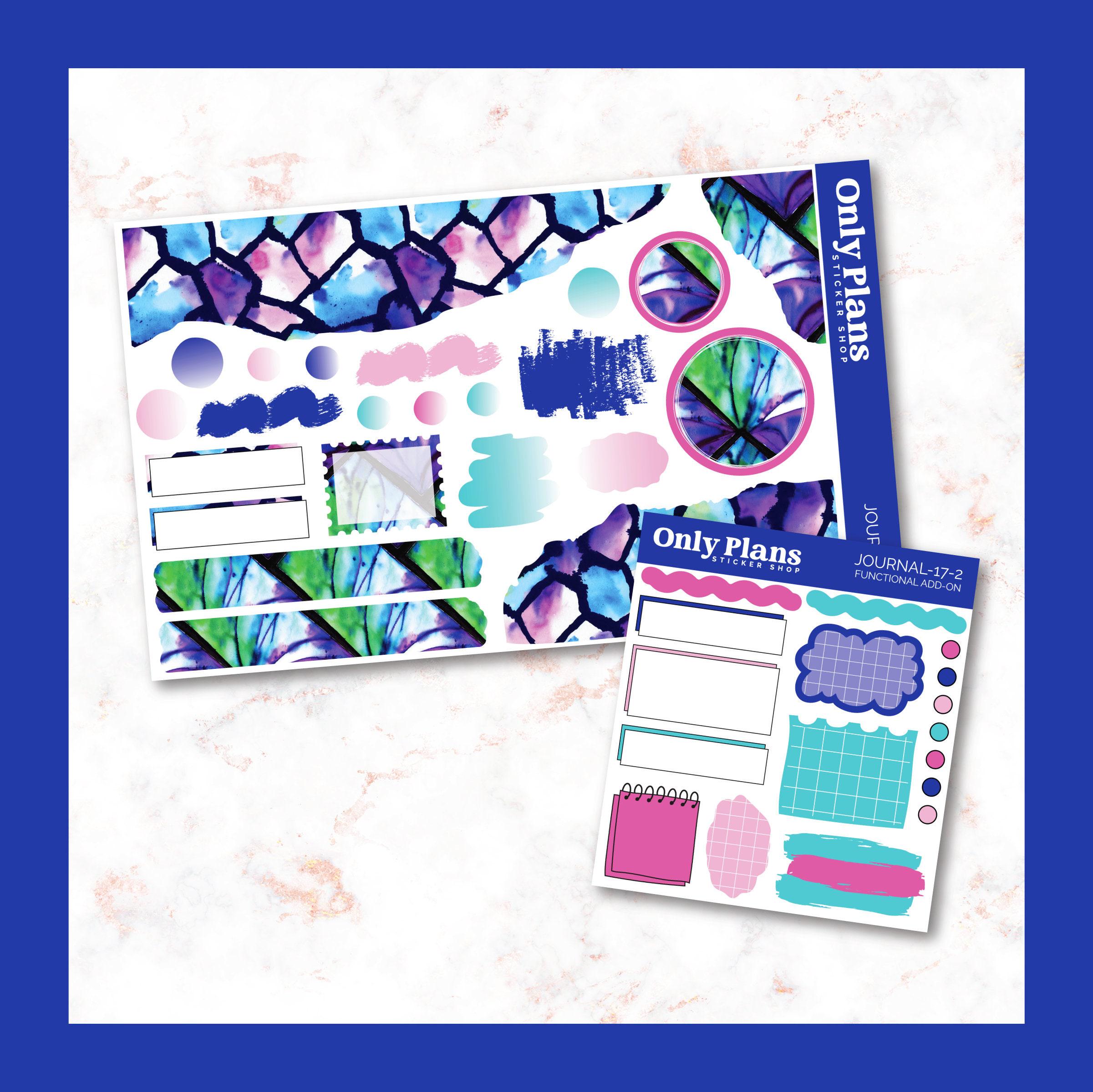 Journaling Stickers - JOURNAL-17 – Only Plans Sticker Shop