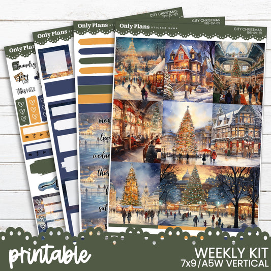 the ultimate printable weekly kit for the holidays