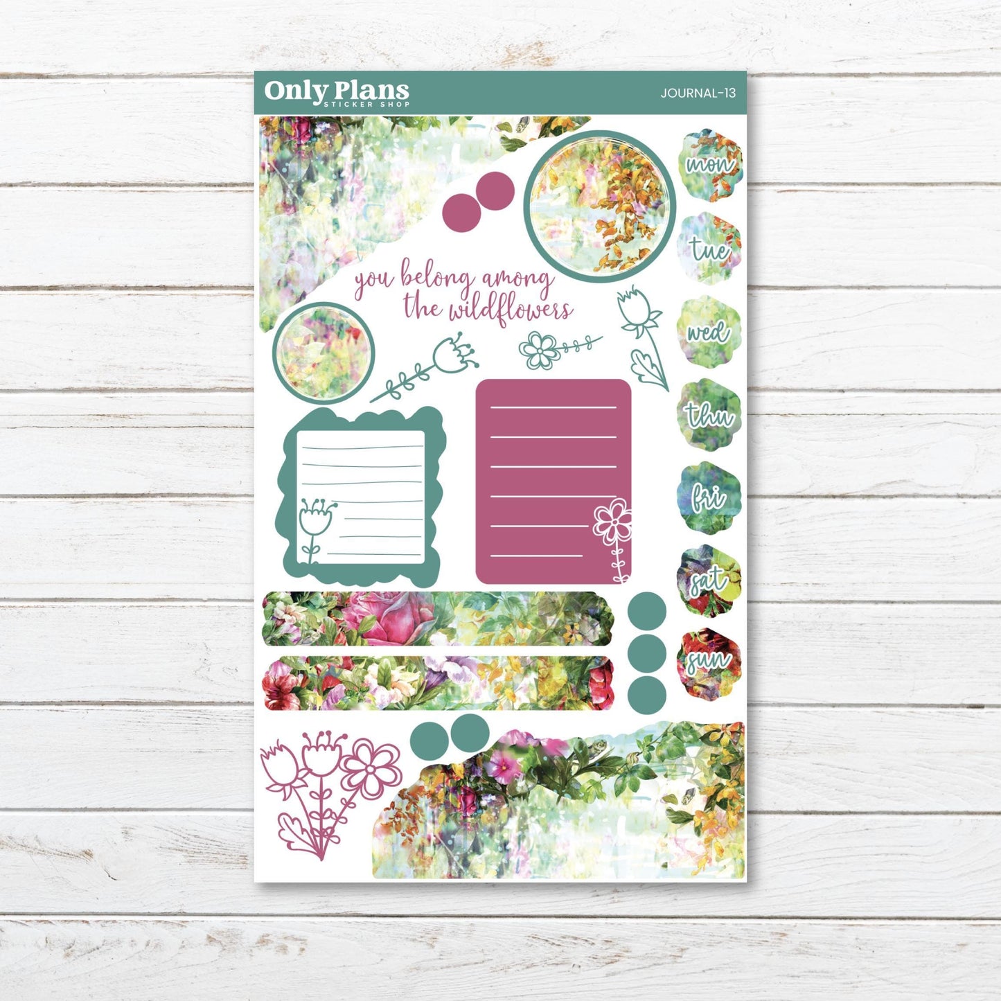 Journaling Stickers - JOURNAL-13